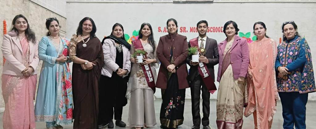 SA Jain Senior Model School bids farewell to Class 12 students with a warm farewell